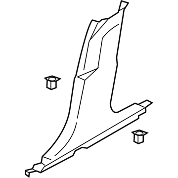 Ford DS7Z-5424346-AC Trim - "B" Pillar