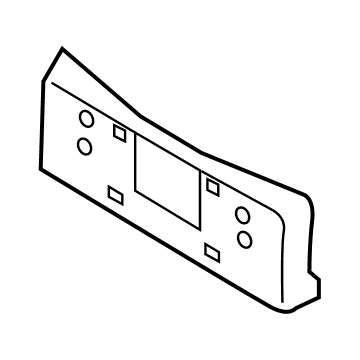 Ford KJ7Z-17A385-A BRACKET - LICENSE PLATE