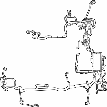 Ford DA8Z-14290-D Wiring Assembly