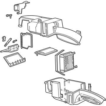 Ford XF3Z-19850-CB Evaporator Assembly