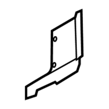 Ford BB5Z-7827947-A Reinforcement - Rear Quarter Panel