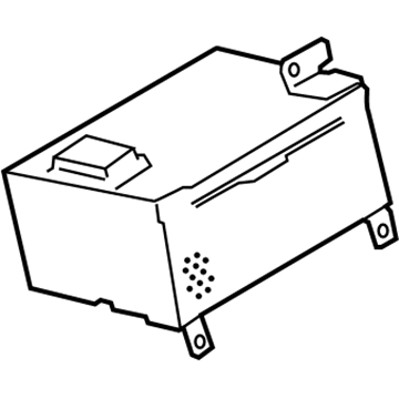 Ford JR3Z-18C869-FA Radio Receiver Assembly