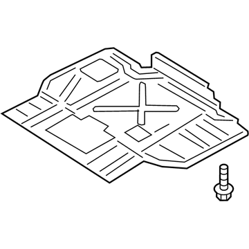 Ford FL3Z-5D032-A Skid Plate