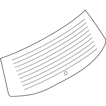 Ford GN1Z-5842006-E Back Window Glass