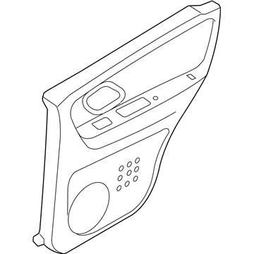 Ford 5E6Z-7827406-CAB Panel Assembly - Door Trim