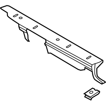 Ford DM5Z-5845726-CD Filler - Rear Floor Pan