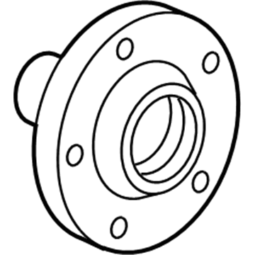 Ford Taurus X Wheel Hub - 8F9Z-1104-A