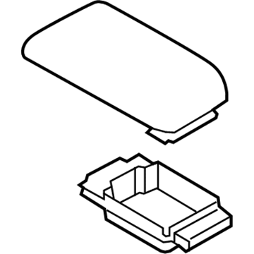 Ford AN7Z-5406024-AC Door Assembly - Glove Compartment