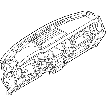 Ford EC3Z-2504320-DB Panel - Instrument