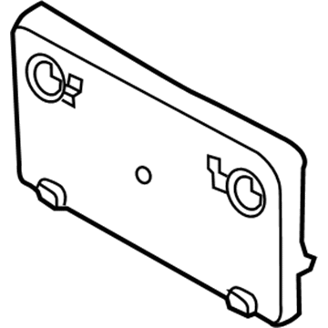 Ford FL7Z-17A385-AA Bracket - License Plate