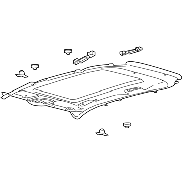 Ford FA1Z-5851916-EP Headlining - Roof