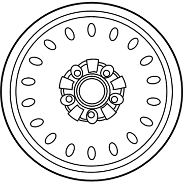 Ford YF1Z-1007-FA Wheel Assembly