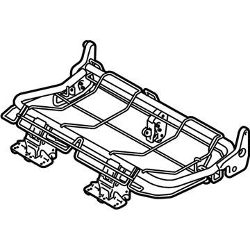 Ford 9T1Z-1763161-A Frame And Spring - Rear Seat Cushion