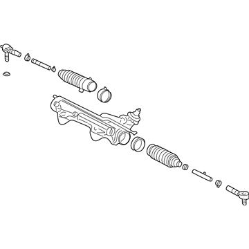 2002 Ford Explorer Rack And Pinion - 1L2Z-3504-VARM