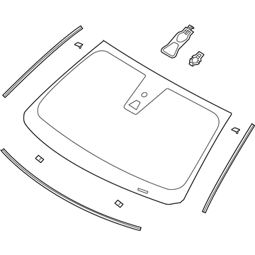 Ford Taurus Windshield - DG1Z-5403100-C