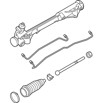 2010 Ford Flex Steering Gear Box - BG1Z-3504-BRM