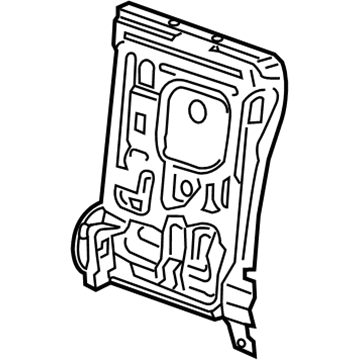 Ford GD9Z-96613A39-A Frame - Rear Seat Back Retaining