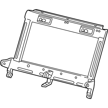 Ford YR3Z-63613A38-AA Frame And Spring - Rear Seat Back