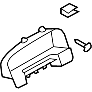 Ford AE5Z-54044D70-BB Panel - Instrument