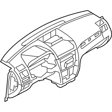 Ford AE5Z-5404320-BB Panel - Instrument