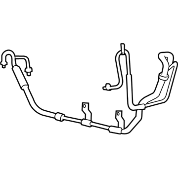 2002 Mercury Mountaineer A/C Hose - 1L2Z-19D850-DA