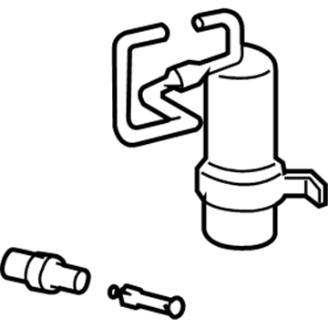 2005 Mercury Mountaineer A/C Accumulator - 1L2Z-19C836-BA