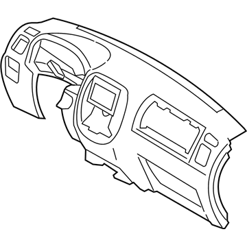 Ford 7M6Z-7804320-CE Panel - Instrument