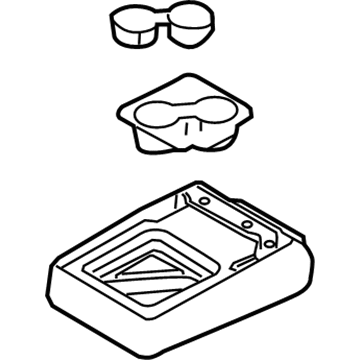Ford AG1Z-5467112-BB Armrest Assembly