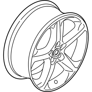 Ford GS7Z-1007-B Wheel Assembly