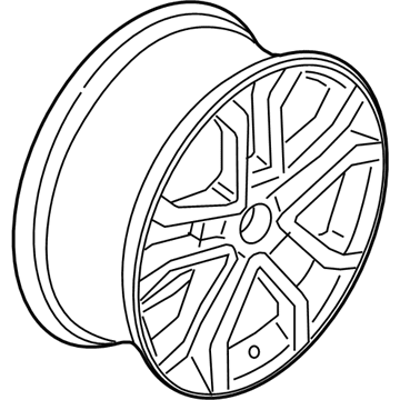 Ford HS7Z-1007-A Wheel Assembly
