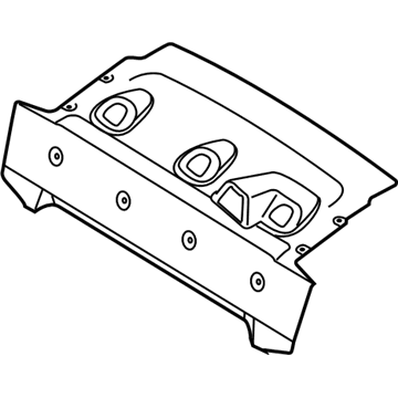 Ford BE8Z-5446668-AA Panel Assembly - Rear Package Tray