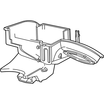 Ford F8DZ-18C433-AA Duct - Heater Outlet