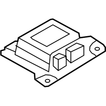 2009 Ford E-150 Air Bag Control Module - 9C2Z-14B321-B