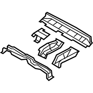 Ford 7T4Z-7810716-A Member - Fuel Tank Mounting