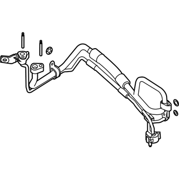 2009 Lincoln MKS A/C Hose - 8G1Z-19835-D