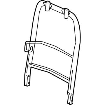 Ford XL2Z-7861019-BA Frame And Spring - Front Seat Back