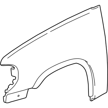 Ford 7L2Z-16039-AA Moulding