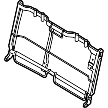 Ford FL3Z-16613A39-A Frame - Rear Seat Back Retaining