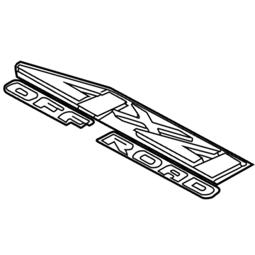 Ford YC3Z-9925622-AAC Name Plate