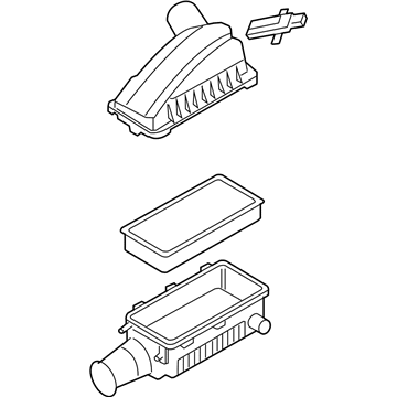 Ford 6C3Z-9600-AB Cleaner Assembly - Air