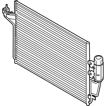 Ford CV6Z-19712-H Condenser Assembly