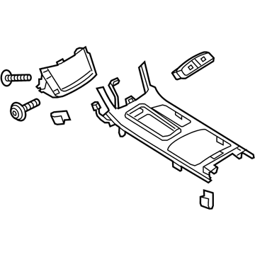 Ford DA5Z-54045A76-BA Panel Assembly - Console