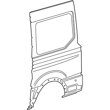 Ford EK4Z-61279D47-A Panel - Body Side - Rear