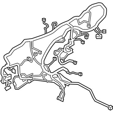 Ford JD9Z-14401-R Wiring Assembly - Main