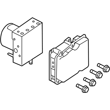 Lincoln ABS Control Module - 8G1Z-2C346-F