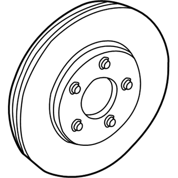 Mercury Sable Brake Disc - YF1Z-1125-AA