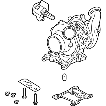 Ford BC3Z-6K682-A Turbocharger Assembly