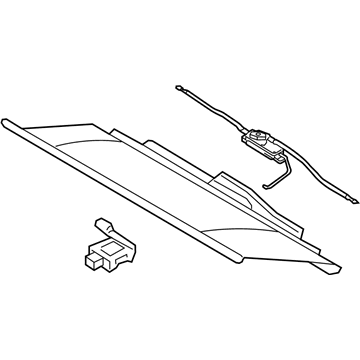 Ford 8A5Z-54402A34-A Shade - Window