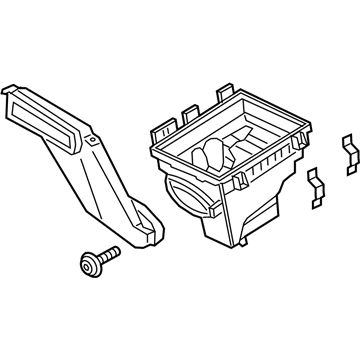 Ford F2GZ-9600-B Cleaner Assembly - Air