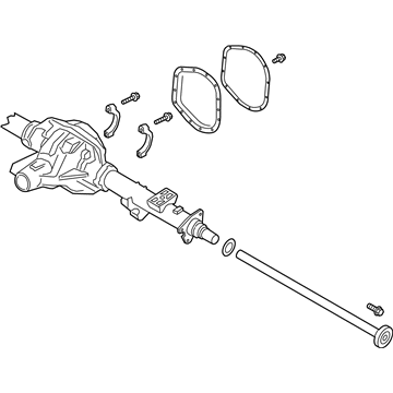 Ford HC3Z-4010-E Housing - Rear Axle